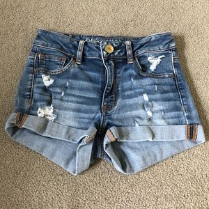 AE jean shorts size 0
